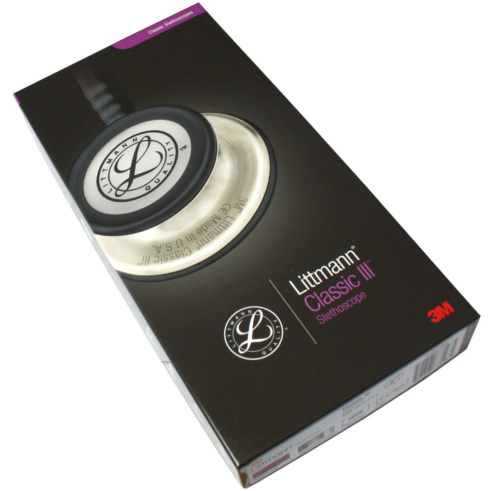 Littmann Classic III Monitoring Stethoscope: Raspberry 5648 - Image 5