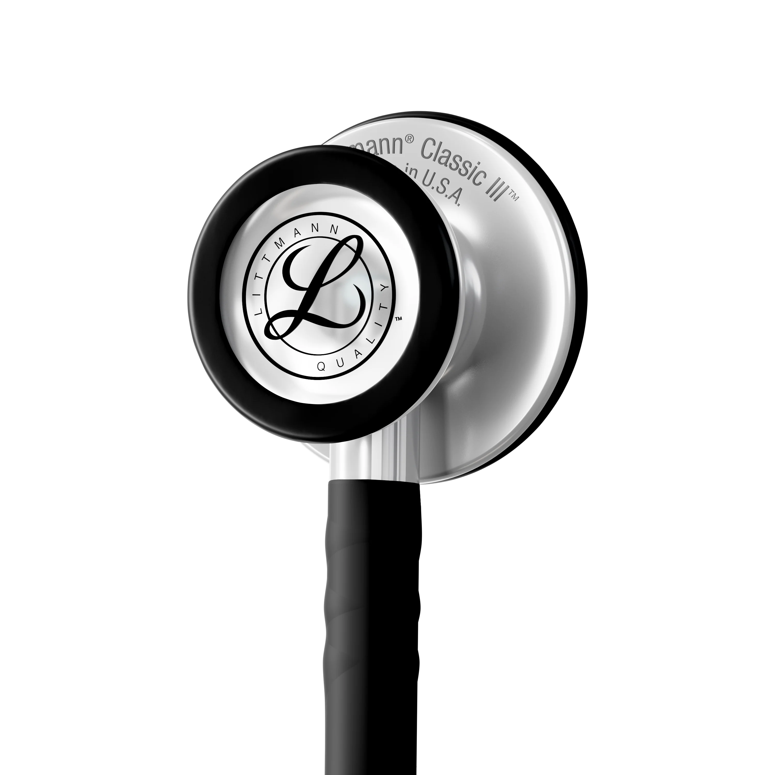 Littmann Classic III Monitoring Stethoscope: Satin Black 5620C - Image 4