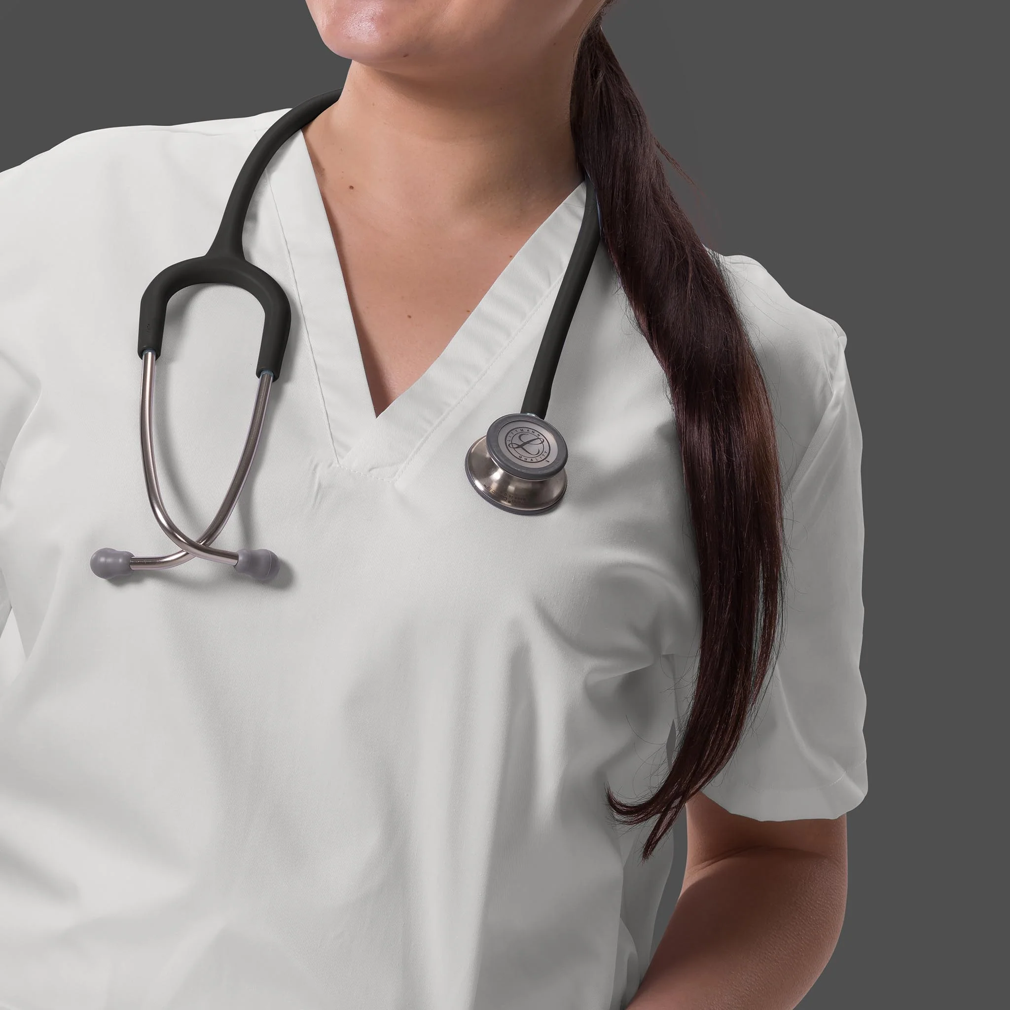 Littmann Classic III Monitoring Stethoscope: Satin Black 5620C - Image 6