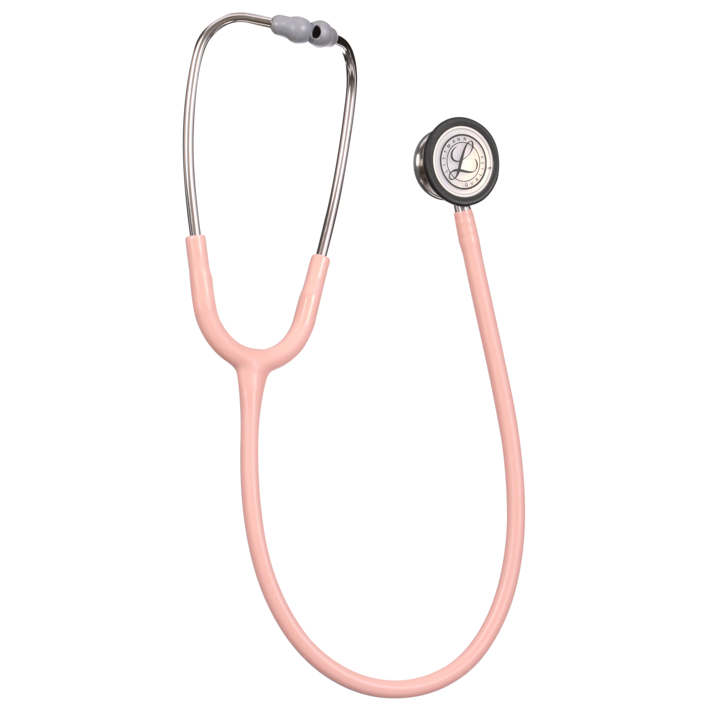 Littmann Classic III Monitoring Stethoscope: Satin Champagne Rose 5910C - OVER ENGRAVED - Image 8
