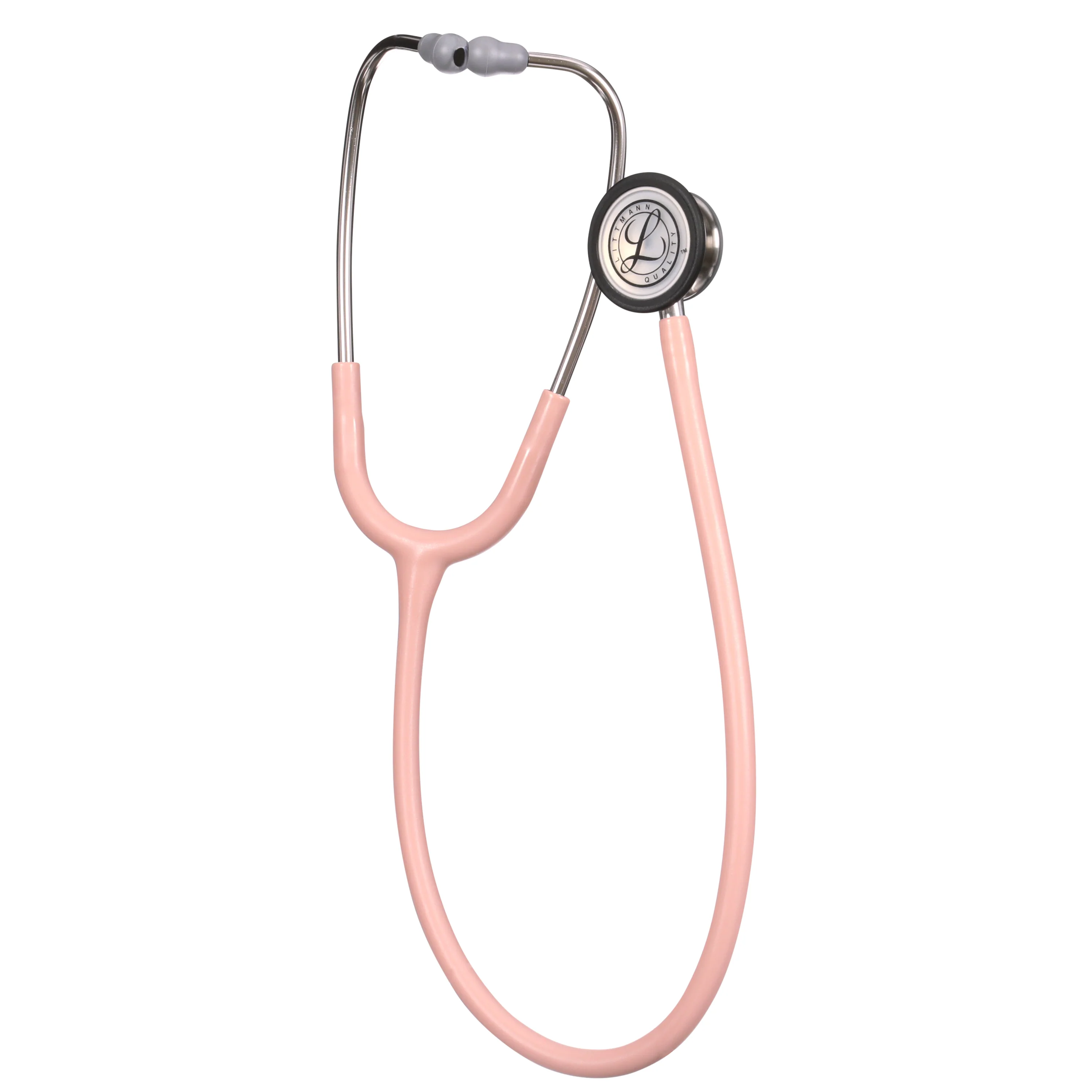 Littmann Classic III Monitoring Stethoscope: Satin Champagne Rose 5910C - OVER ENGRAVED - Image 9