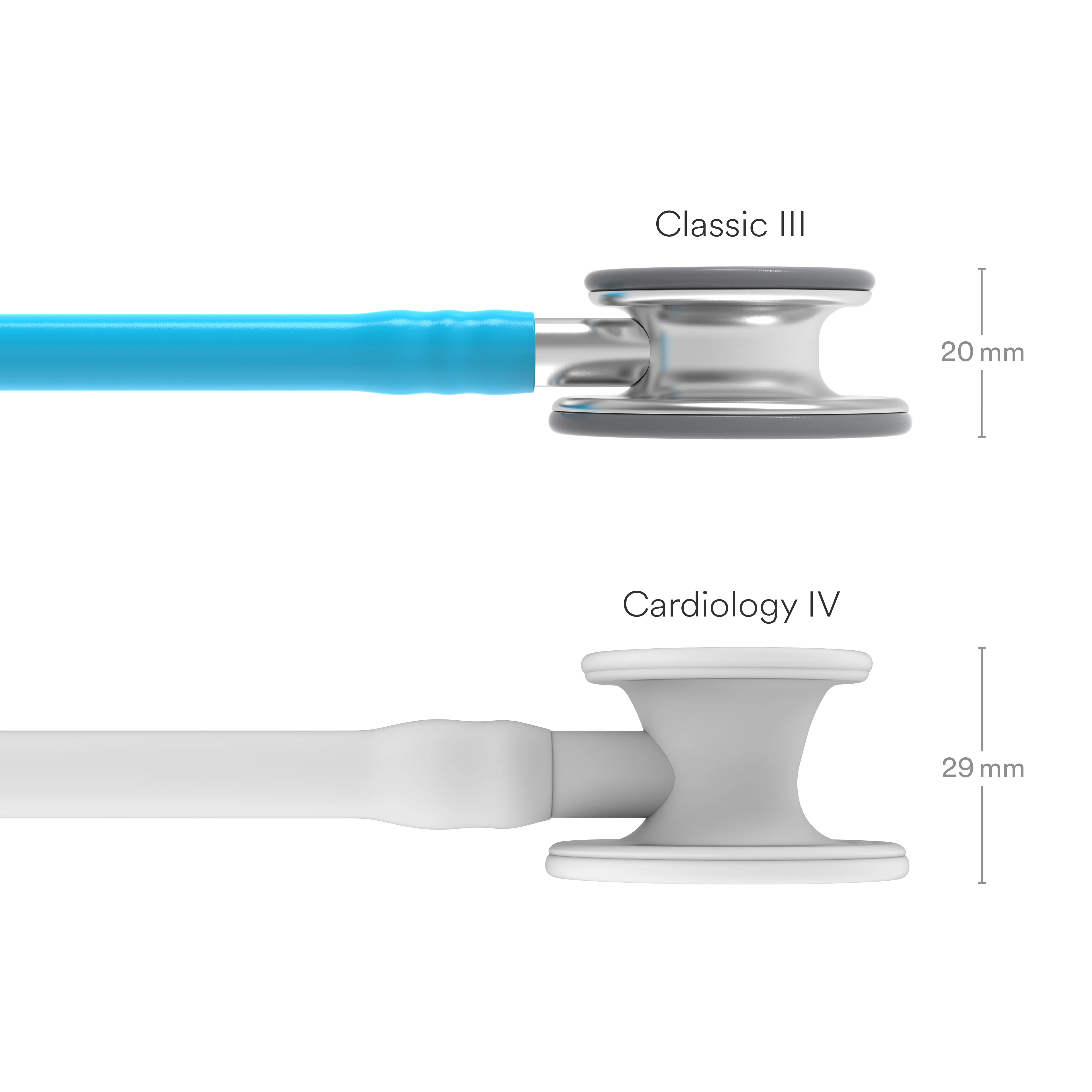 Littmann Classic III Monitoring Stethoscope: Turquoise 5835 - Image 10