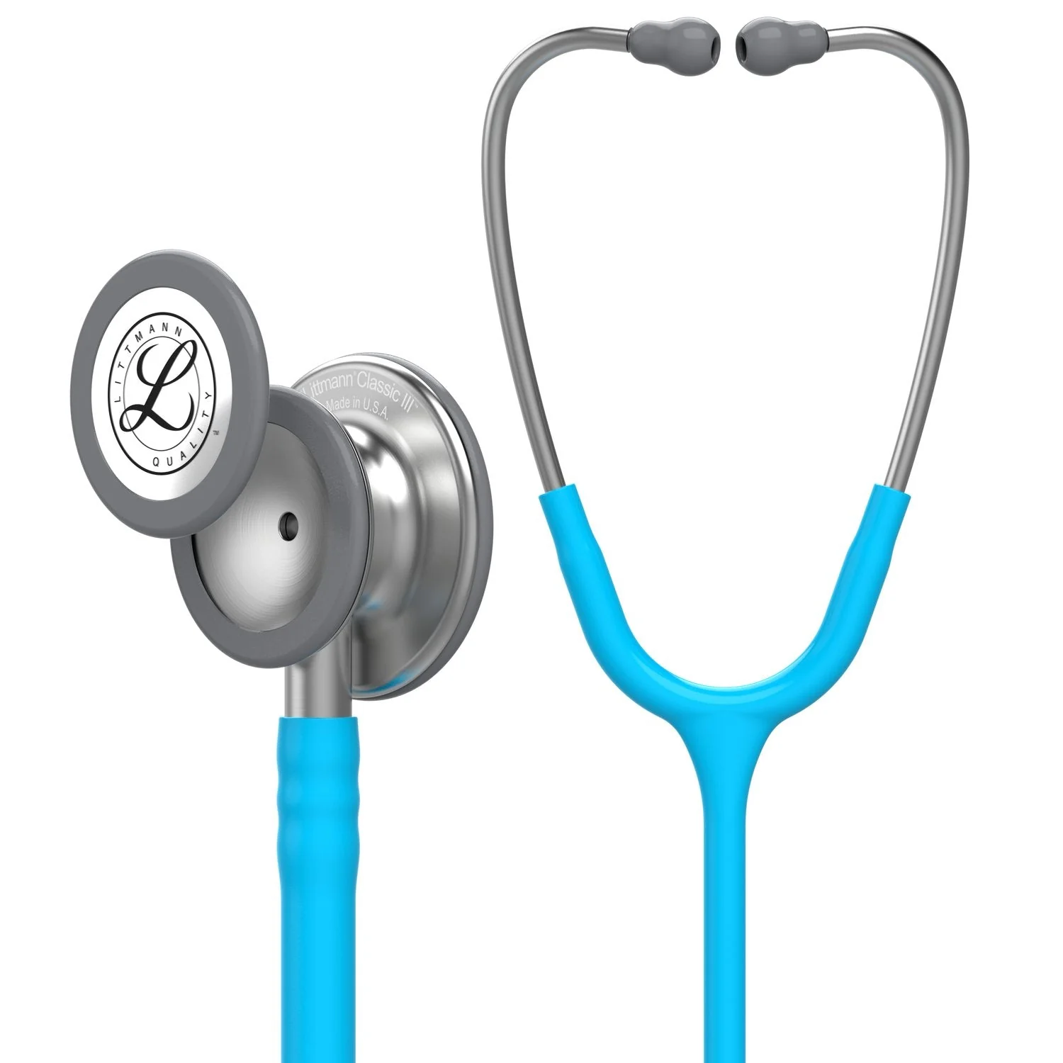 Littmann Classic III Monitoring Stethoscope: Turquoise 5835 - Image 3