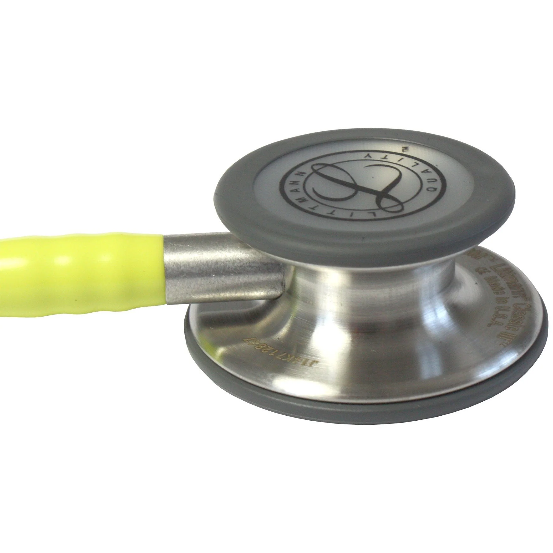 Littmann Classic III Monitoring Stethoscope: Lemon Lime 5839 - Image 6