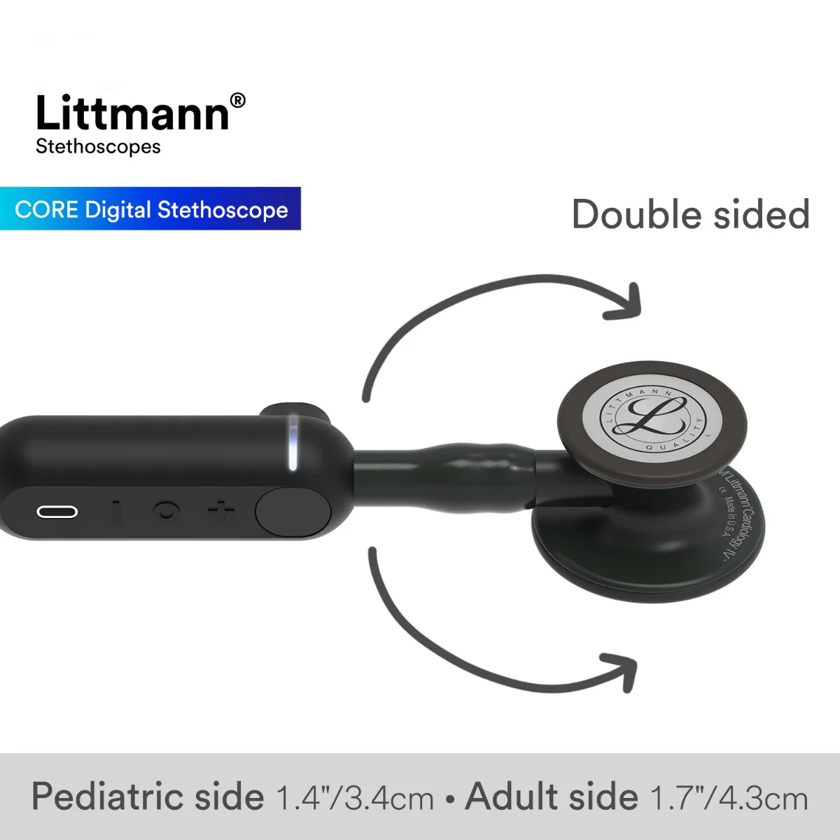 Littmann CORE Digital Stethoscope 8572 - High Polish Rainbow - Image 15