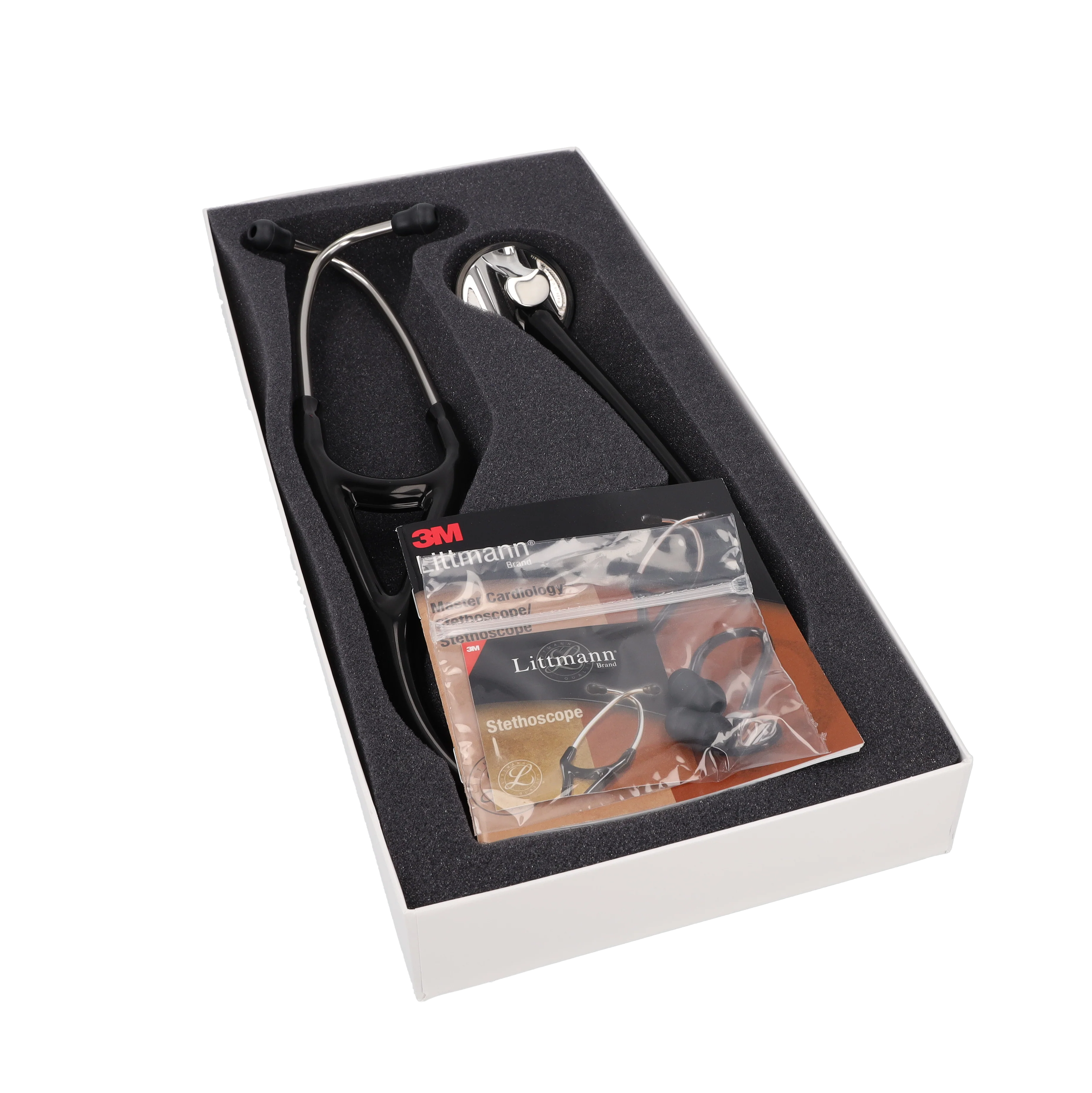 Littmann Master Cardiology Stethoscope: Black 2160 - Image 5