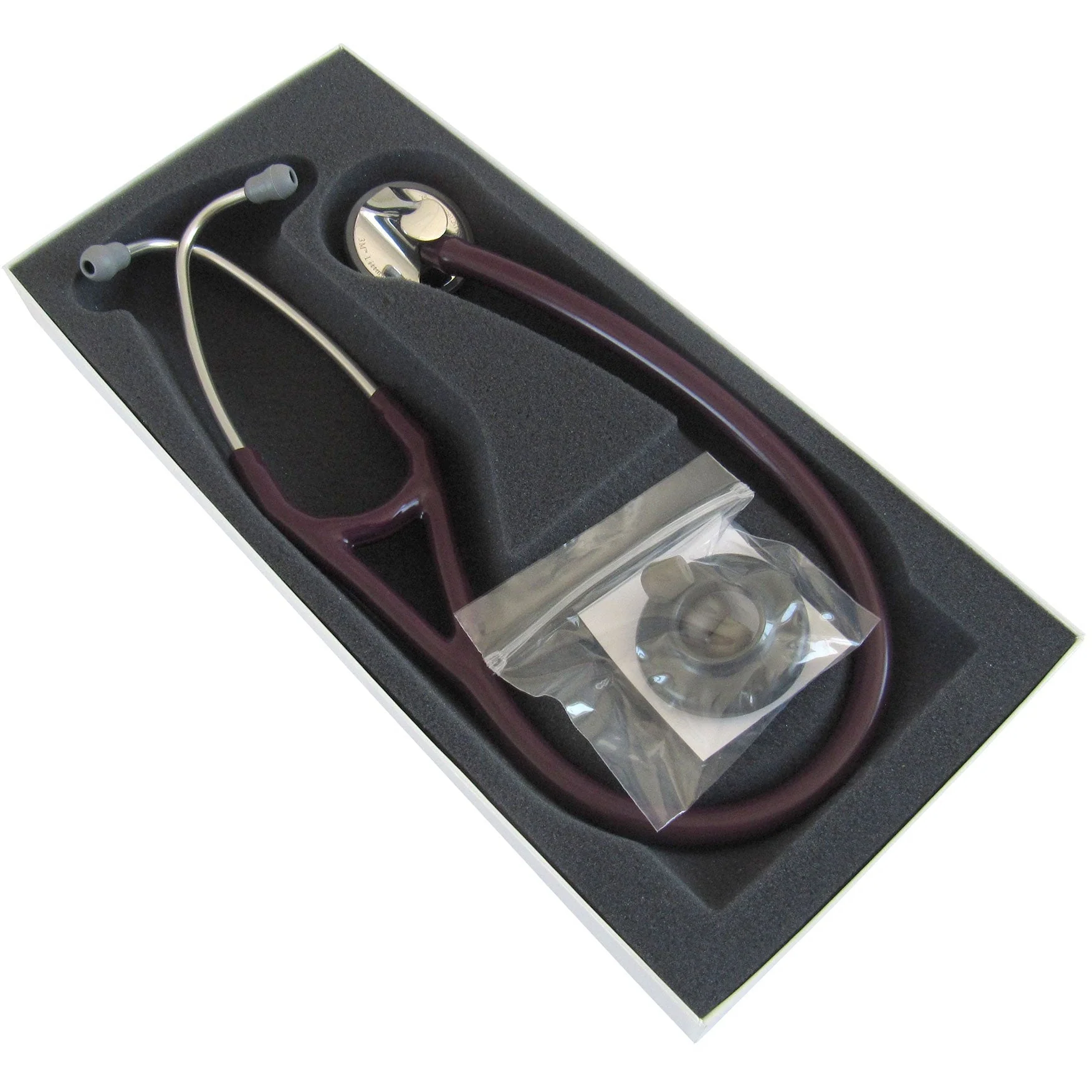 Littmann Master Cardiology Stethoscope: Plum 2167 - OVER ENGRAVED - Image 8
