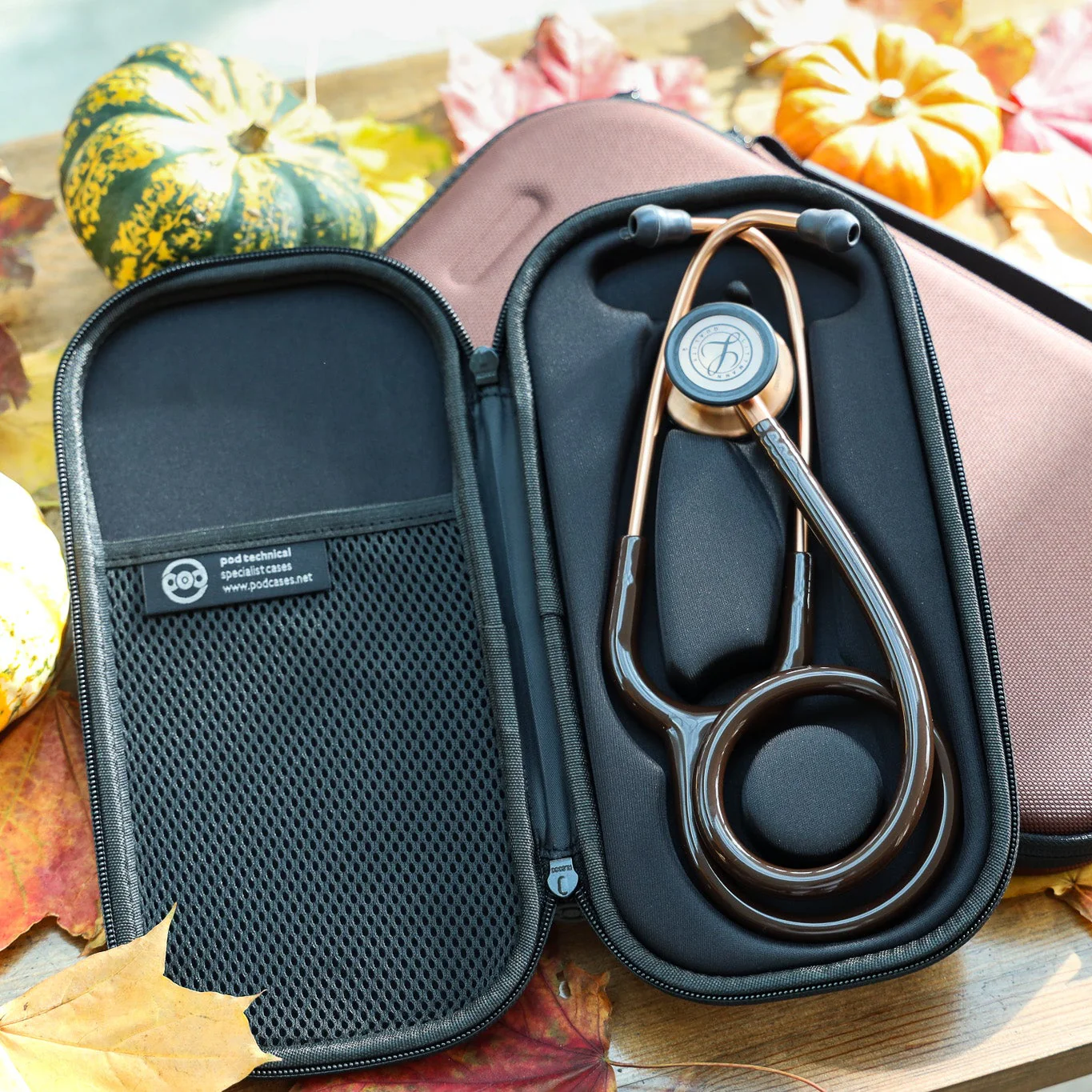 Pod Technical Classicpod Micro Stethoscope Case for Littmann Classic Stethoscopes - Copper - Image 2