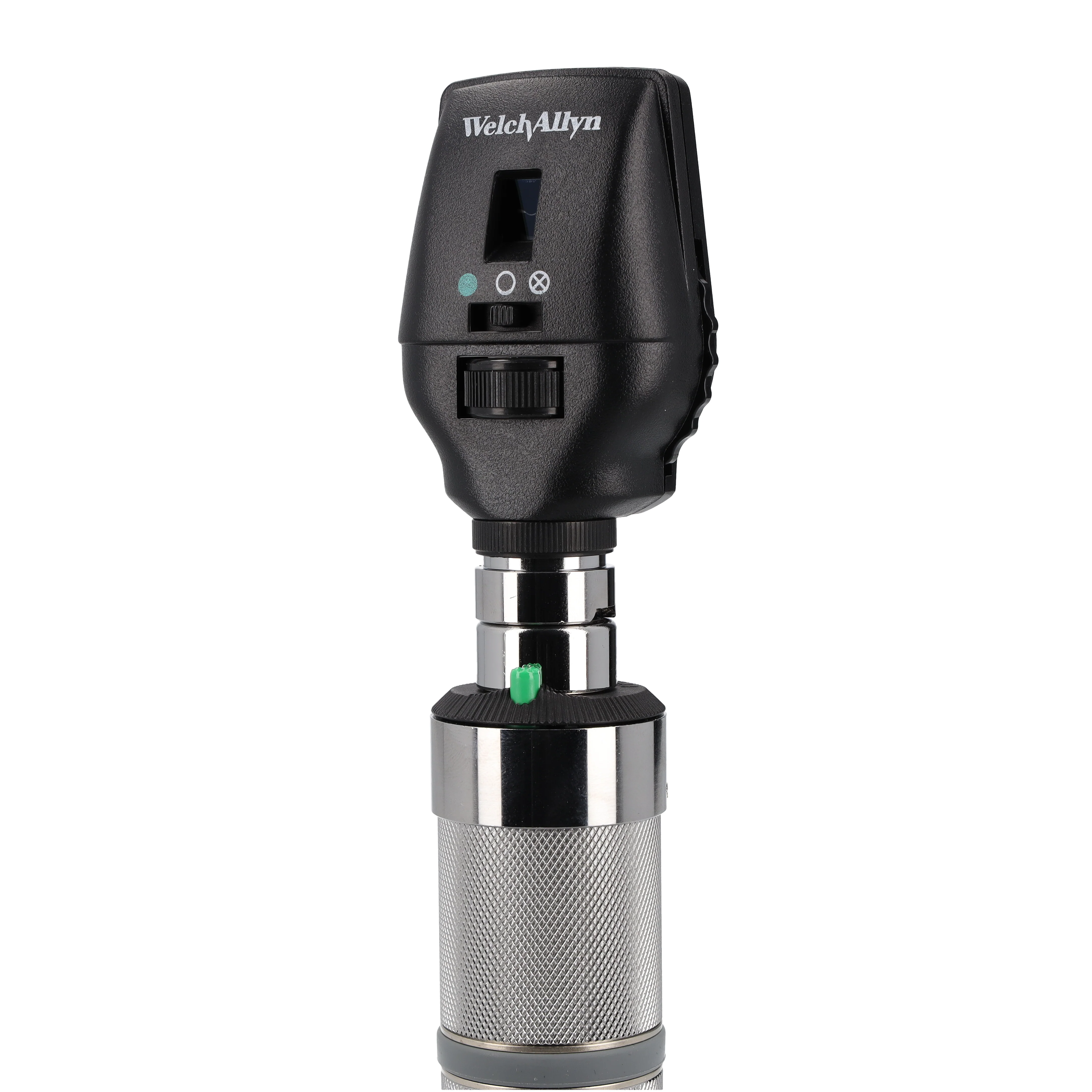 Welch Allyn 3.5V Diagnostic Set - Coaxial LED Opthalmoscope, Basic LED Otoscope, Alkaline C-Cell Battery Handle and Hard Case - Image 6