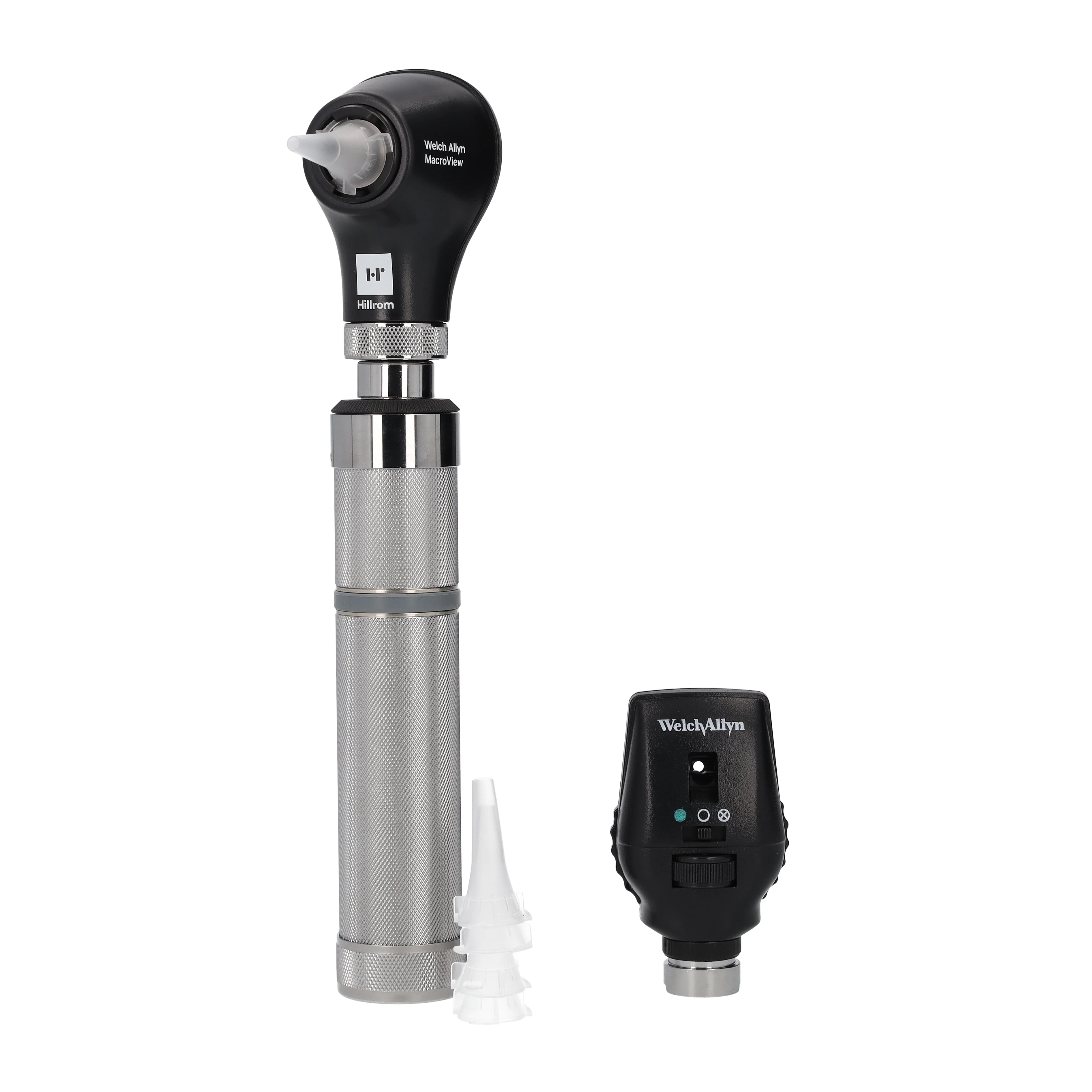 Welch Allyn 3.5V Diagnostic Set - LED Opthalmoscope, Macroview Basic LED Otoscope, Alkaline C-Cell Battery Handle and Hard Case - Image 7