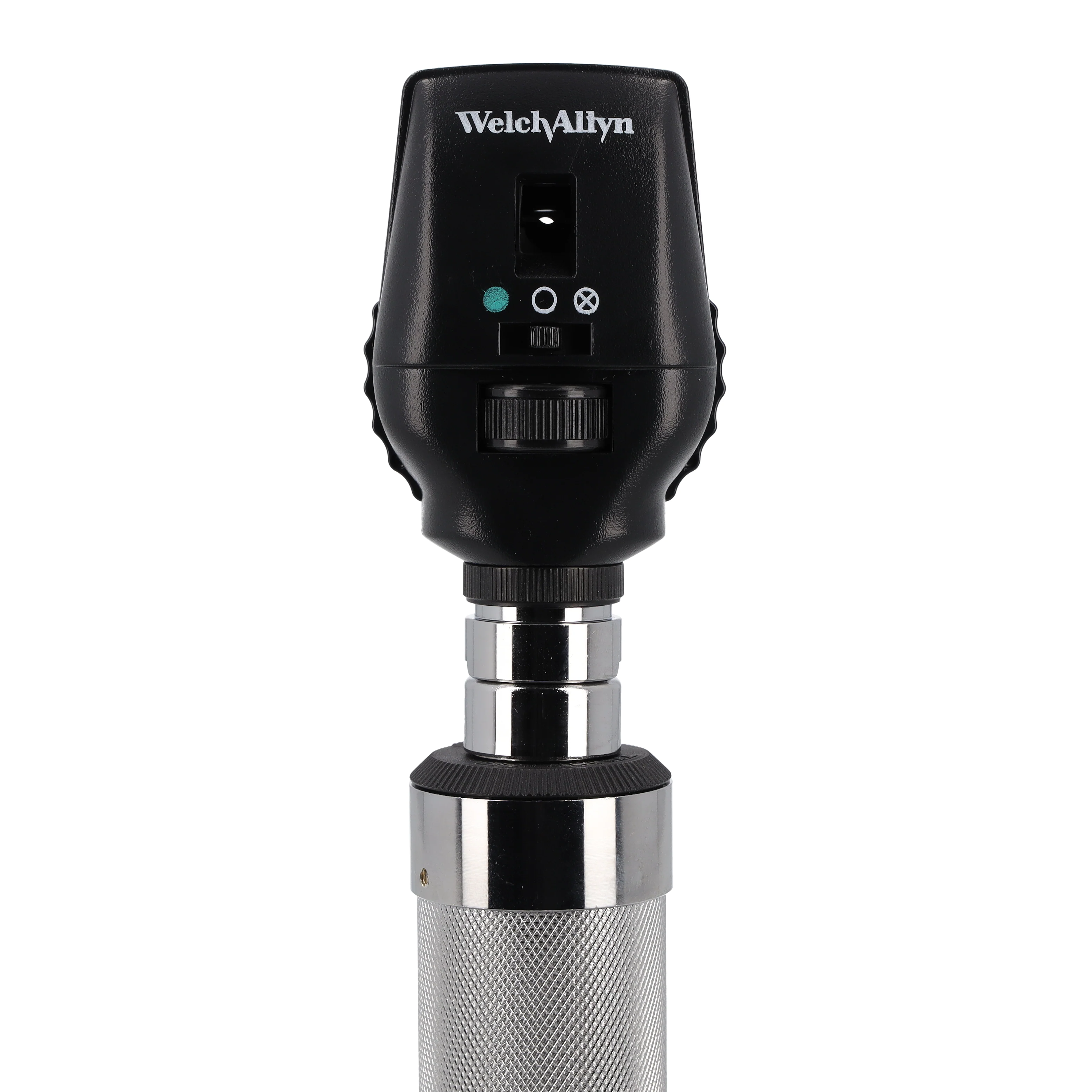 Welch Allyn 3.5V Diagnostic Set - LED Opthalmoscope, Macroview Basic LED Otoscope, Alkaline C-Cell Battery Handle and Hard Case - Image 9