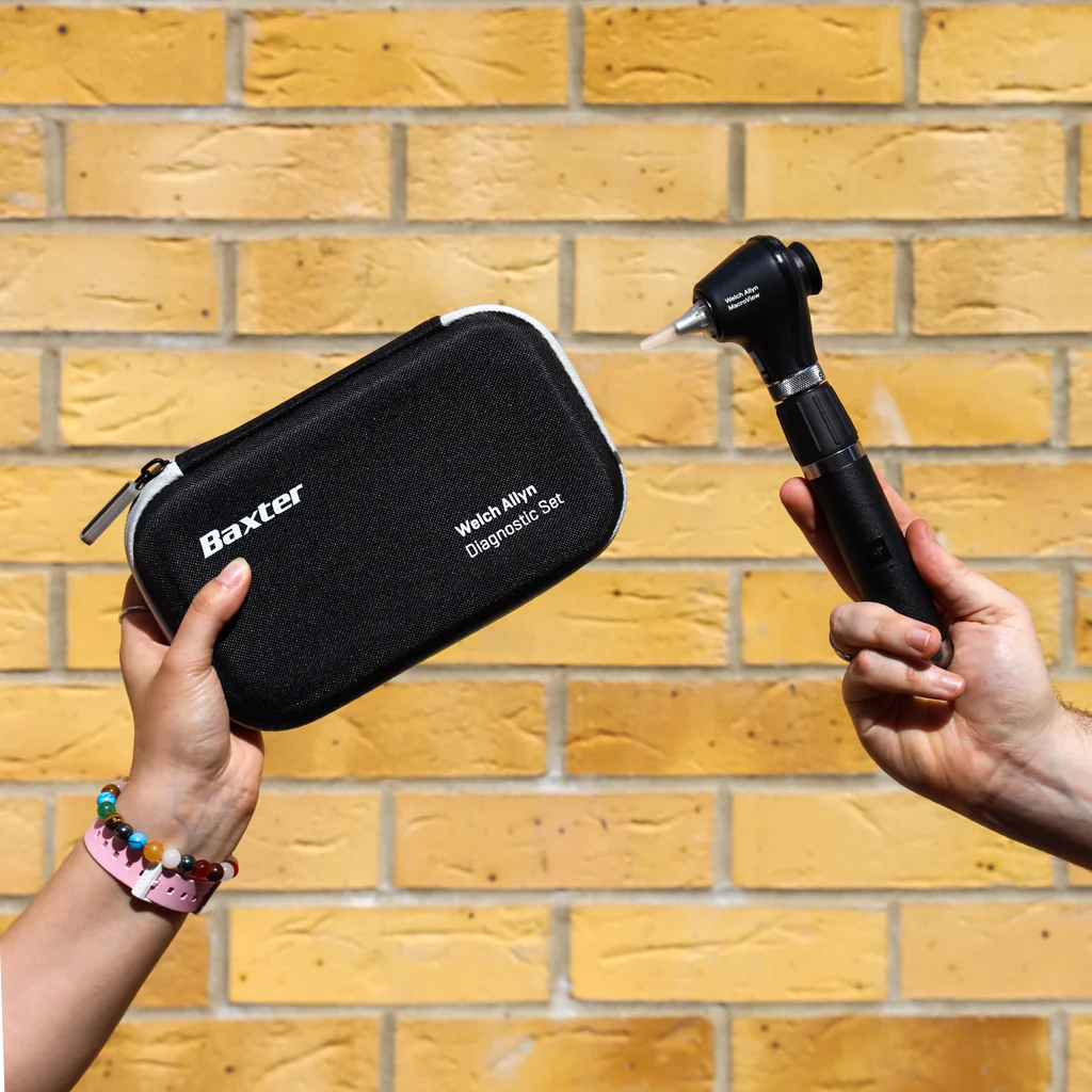 Welch Allyn MacroView Basic LED Otoscope, Premium Lithum Ion, USB Rechargable Handel and Hard Case - Image 4