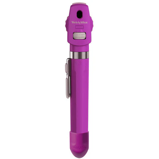 Welch Allyn Pocket LED Ophthalmoscope - Plum